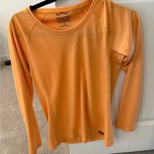 Patagonia Women's Vibrant Orange Long Sleeve Tee